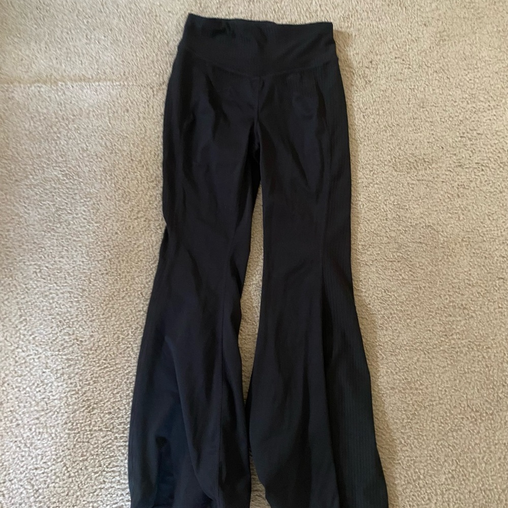 Women's Black Flared Pants